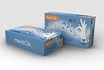 Перчатки MediOk™ одноразовые виниловые